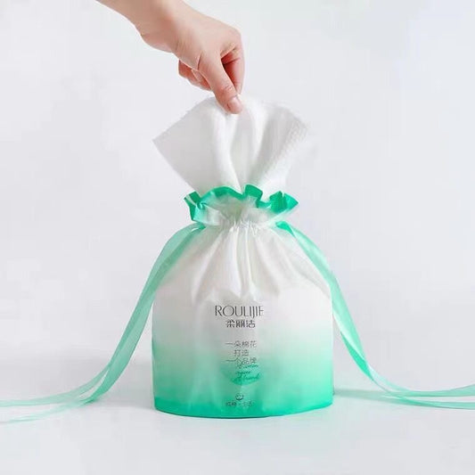 Roulijie Soft Cotton Towel|柔丽洁面巾 100%纯棉干湿两用