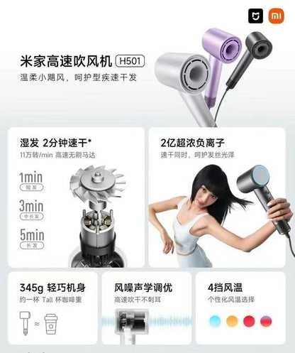 Xiaomi High-Speed Hair Dryer H501 ｜米家高速吹风机H501