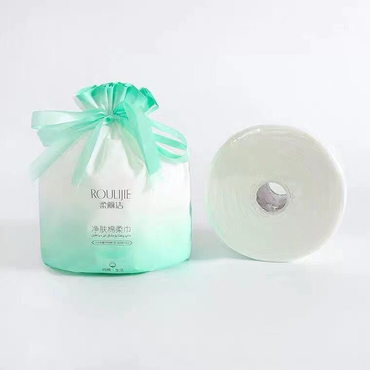 Roulijie Soft Cotton Towel｜柔丽洁面巾 100%纯棉干湿两用
