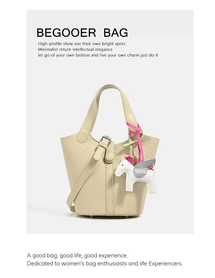 French-Inspired Designer Mini Bucket Bag ｜原创法式设计感小众水桶包