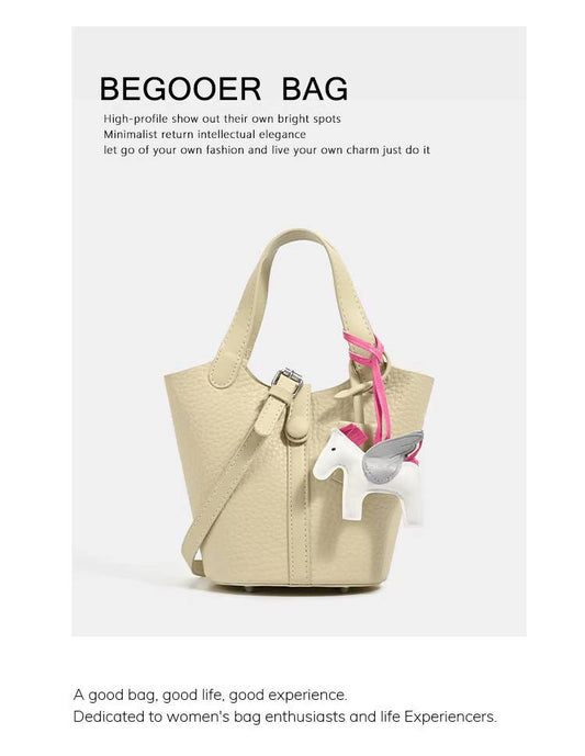 French-Inspired Designer Mini Bucket Bag ｜原创法式设计感小众水桶包