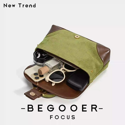 Vintage Contrast Mini Square Bag ｜复古风撞色摩登小方包