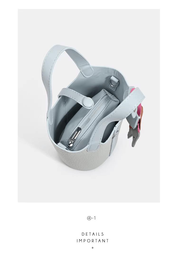 French-Inspired Designer Mini Bucket Bag ｜原创法式设计感小众水桶包