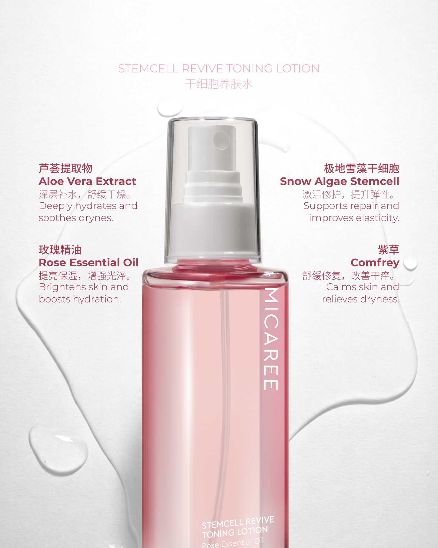 MICAREE Stemcell Revive Toning Lotion ｜ 干细胞养肤水