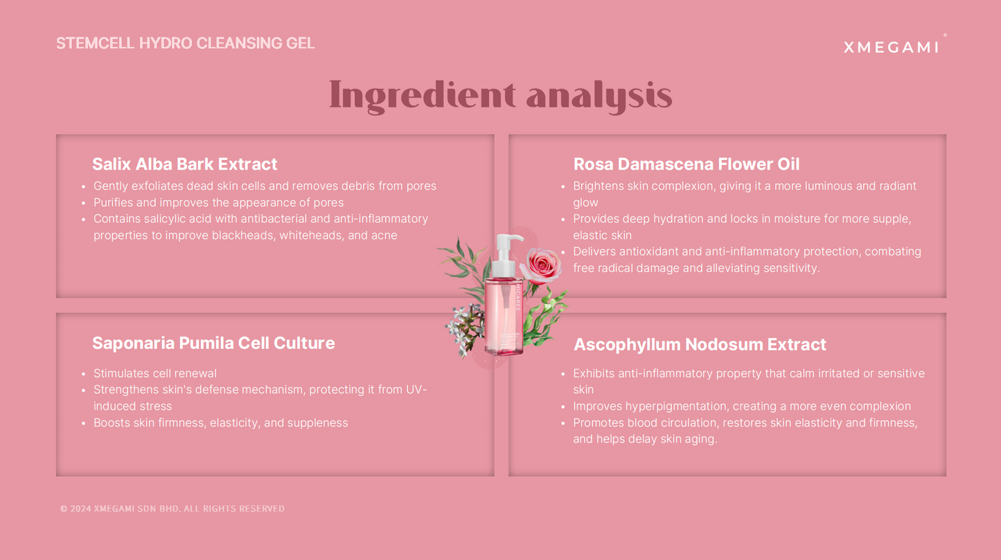 MICAREE Stemcell Hydro Cleansing Gel | MICAREE 干细胞净肤凝胶