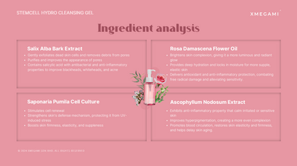 MICAREE Stemcell Hydro Cleansing Gel | MICAREE 干细胞净肤凝胶