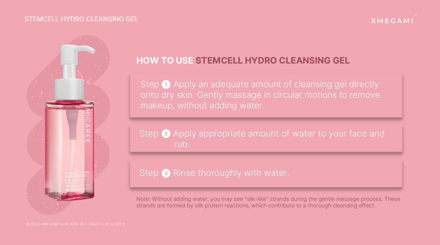MICAREE Stemcell Hydro Cleansing Gel | MICAREE 干细胞净肤凝胶