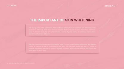 MICAREE OT Cream Skin Treatment ｜养白霜