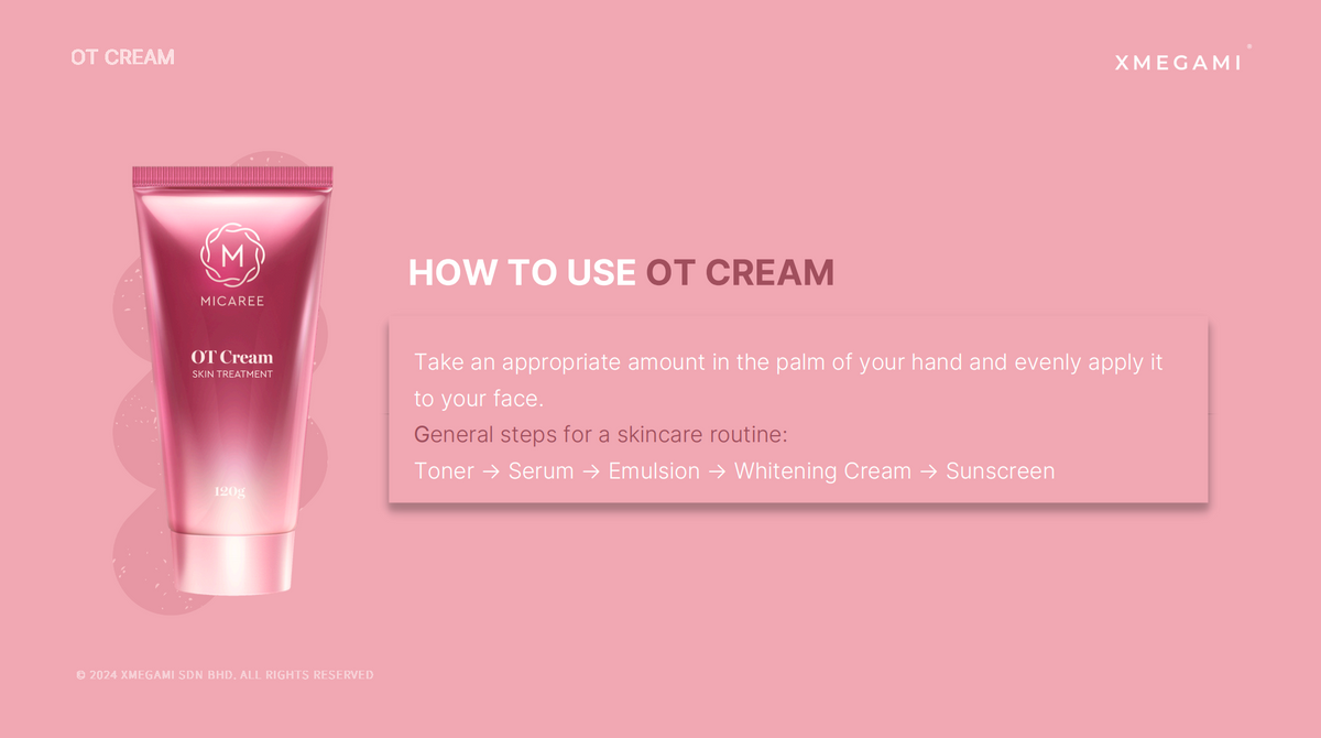 MICAREE OT Cream Skin Treatment ｜养白霜