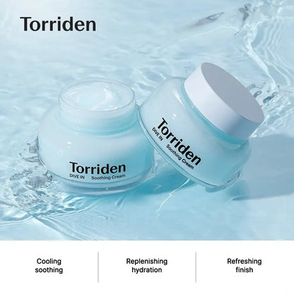 Torriden Dive In Soothing Cream 100mL Special Set (+20mL)｜舒缓保湿面霜（100mL 特别套装 + 20mL）